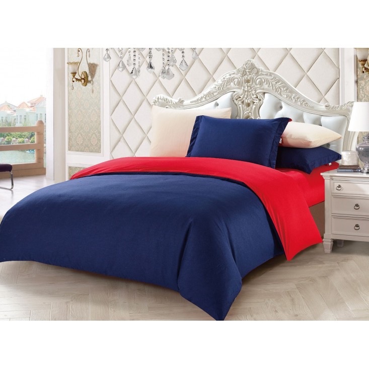 Купить Постельное белье сатин евро на резинке LS18 Tango