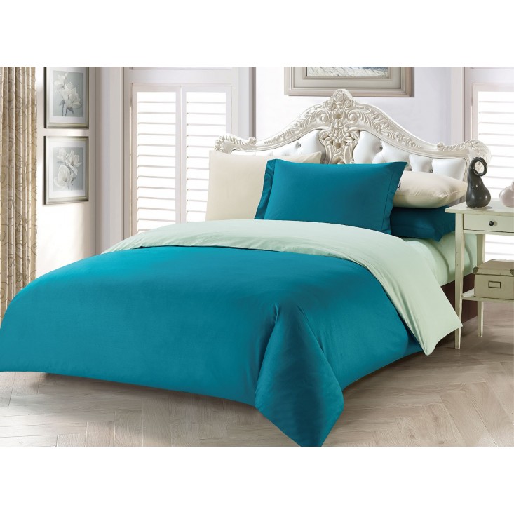 Купить Постельное белье сатин евро на резинке LS16 Tango