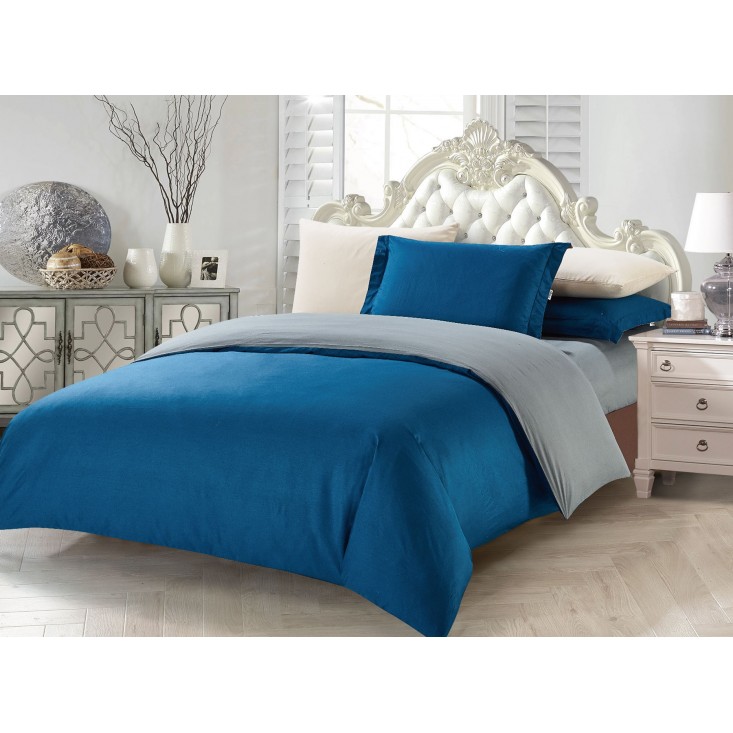 Купить Постельное белье сатин евро на резинке LS12 Tango