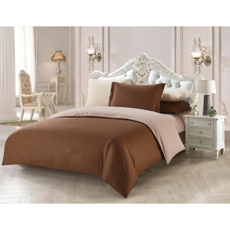 Купить Постельное белье сатин евро на резинке LS08 Tango