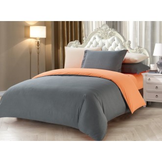 Купить Постельное белье сатин евро на резинке LS01 Tango