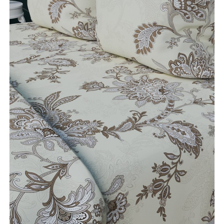 Постельное белье евро бязь Valtery Дельфия