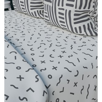 Постельное белье 2 спальное бязь Valtery Бруклин по выгодной цене Lux-Postel.com