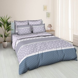 Постельное белье евро бязь Valtery Полька