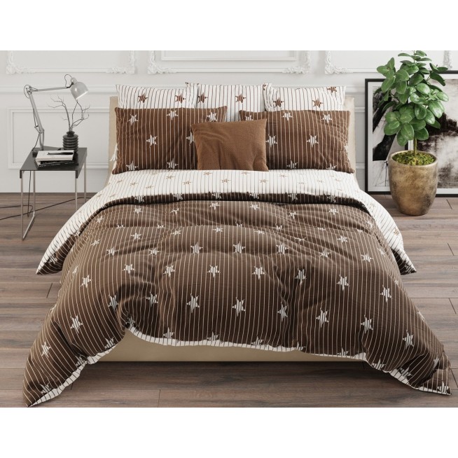 Постельное белье евро бязь Valtery Звезды неба