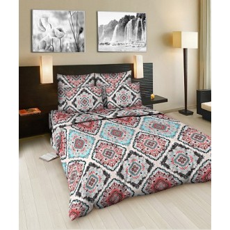 Постельное белье семейное бязь Valtery Ришелье