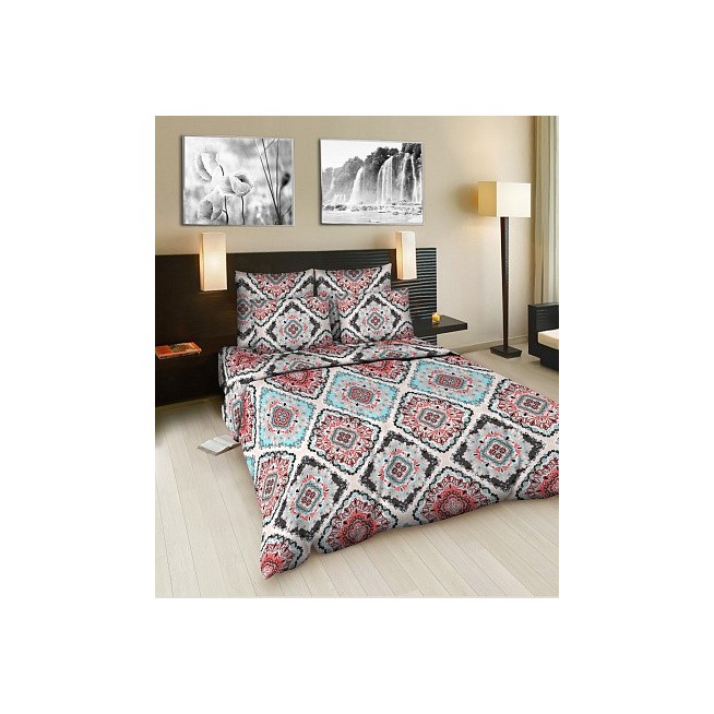 Постельное белье семейное бязь Valtery Ришелье