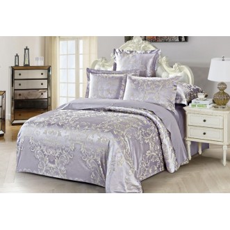 Постельное белье семейное сатин жаккард Вальтери JC-71