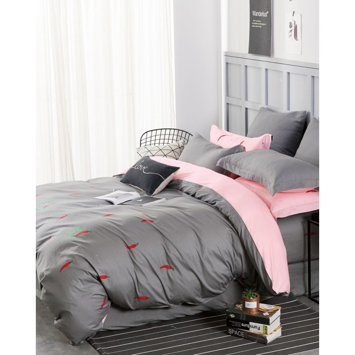 Постельное белье евро сатин Tango TS04-X84