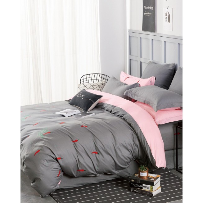 Постельное белье евро сатин Tango TS04-X84