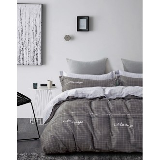 Постельное белье евро сатин Tango TS04-X87