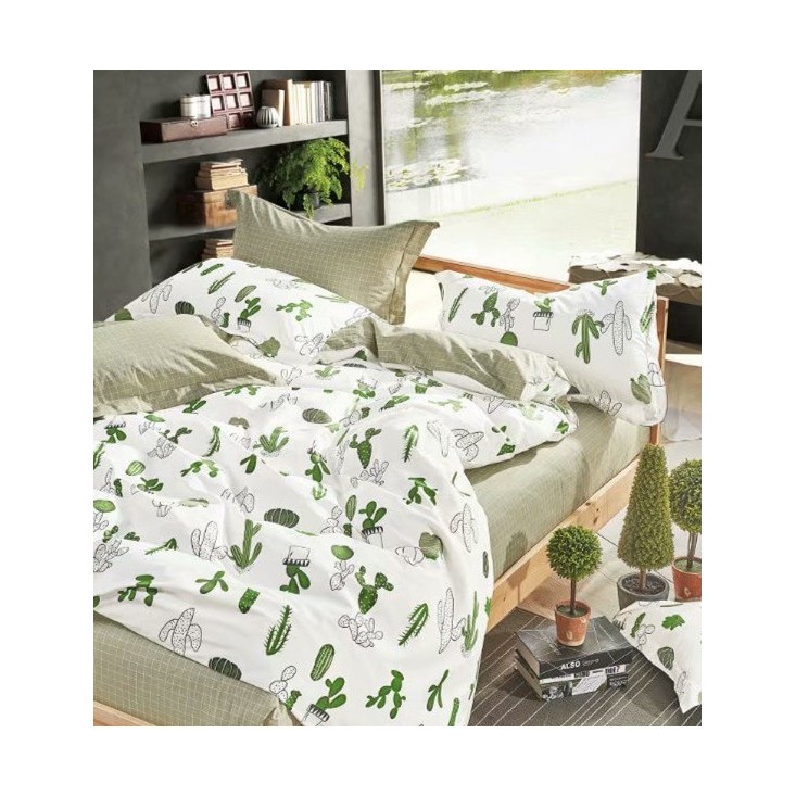 Постельное белье 1/5 спальное сатин TS01-X127 Tango