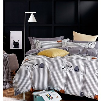 Постельное белье 1/5 спальное сатин TS01-X112 Tango