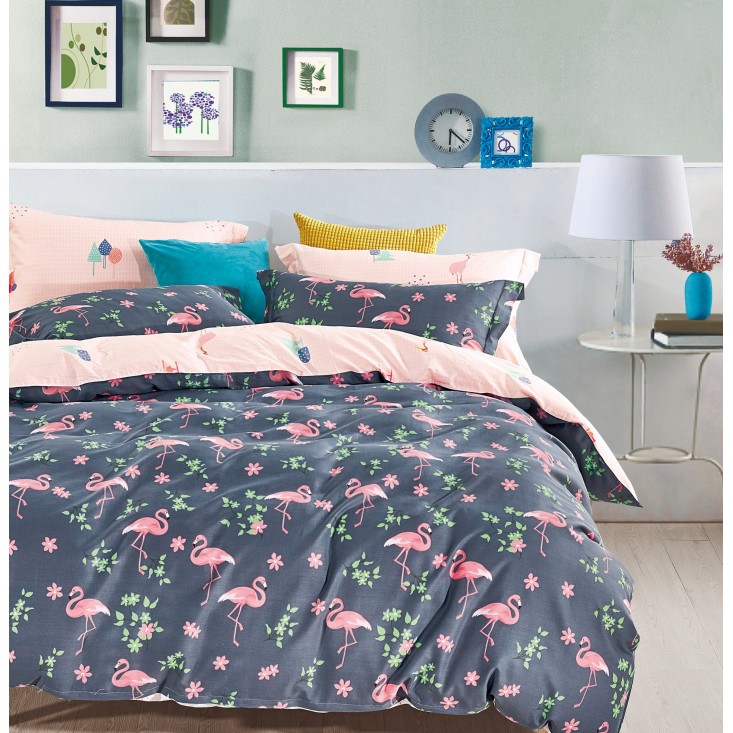 Постельное белье 1/5 спальное сатин TS01-X121 Tango