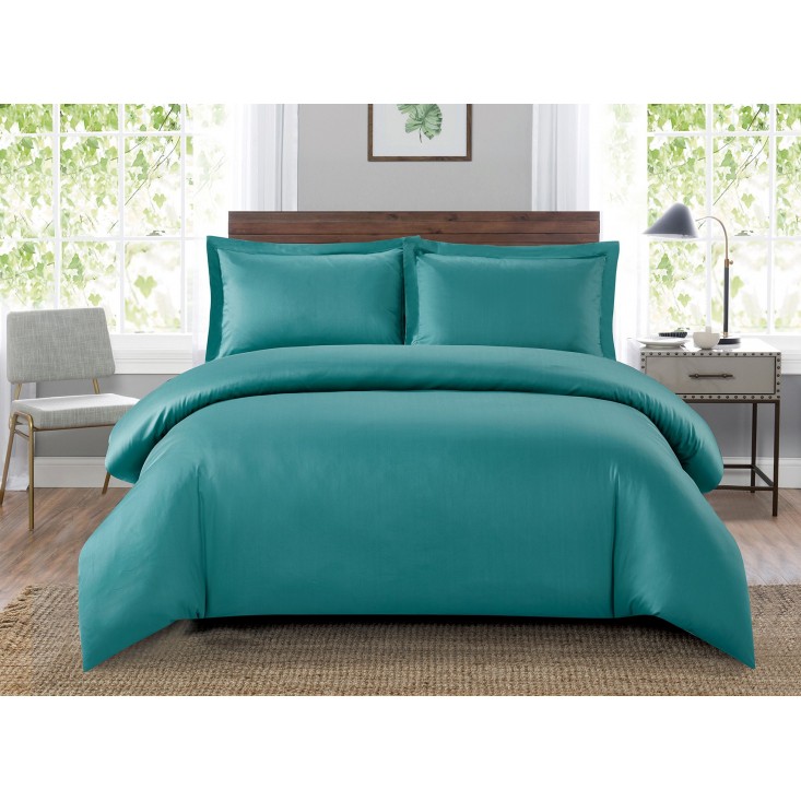 Купить постельное белье мако сатин Однотонное CIS07-43 евро Cristelle