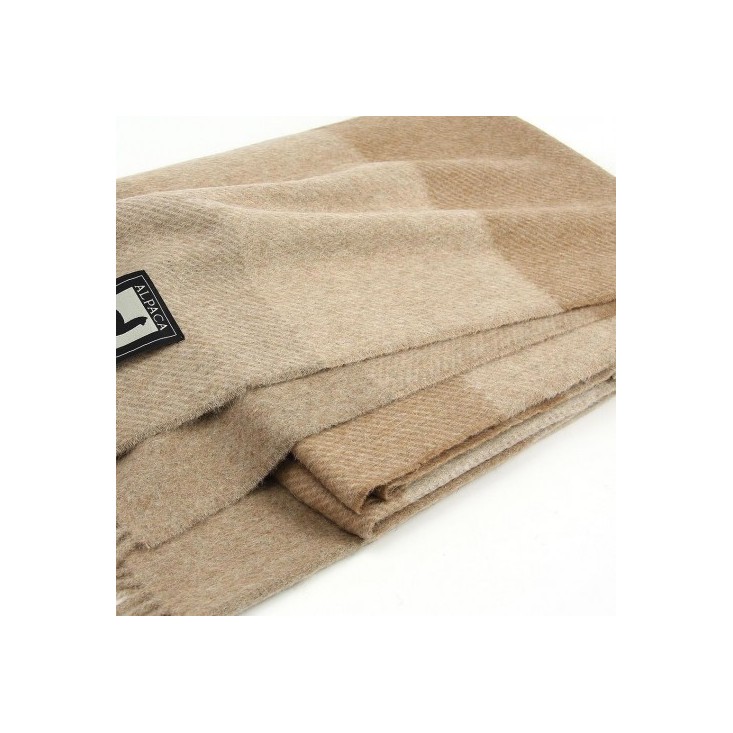 Шерстяной плед альпака меринос PP-40 Incalpaca