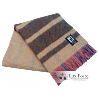 Шерстяной плед альпака меринос PP-41 Incalpaca