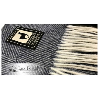 Шерстяной плед альпака меринос PP-45 Incalpaca