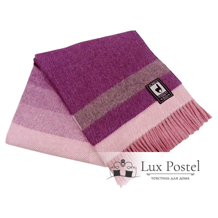 Шерстяной плед альпака меринос PP-51 Incalpaca