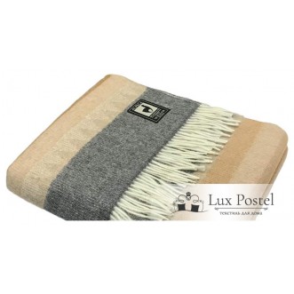 Шерстяной плед альпака меринос PP-57 Incalpaca