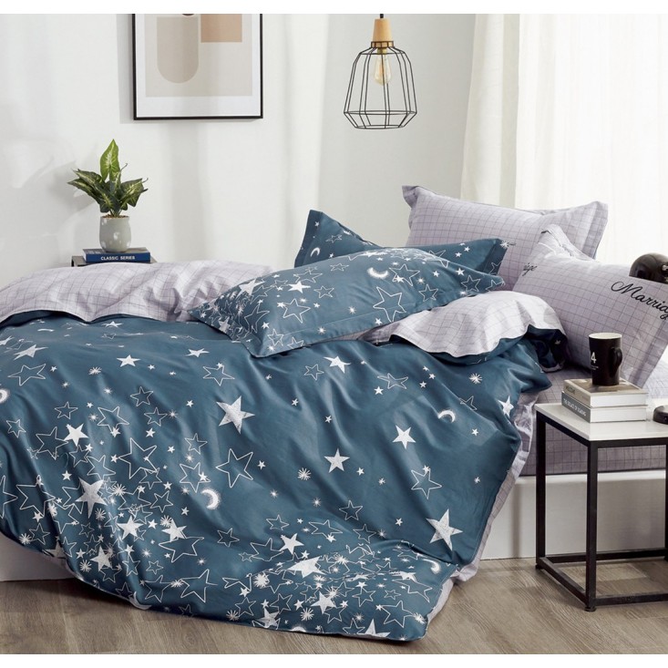 Постельное белье сатин TS01-X92 1/5 спальное Tango