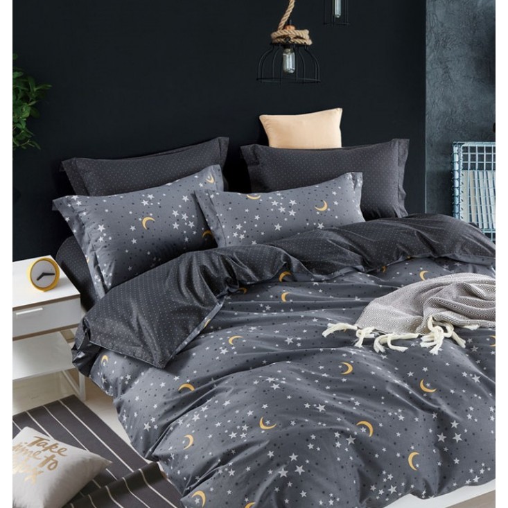 Постельное белье сатин TS01-X113 1/5 спальное Tango