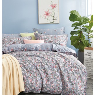 Постельное белье сатин TS01-X118 1/5 спальное Tango