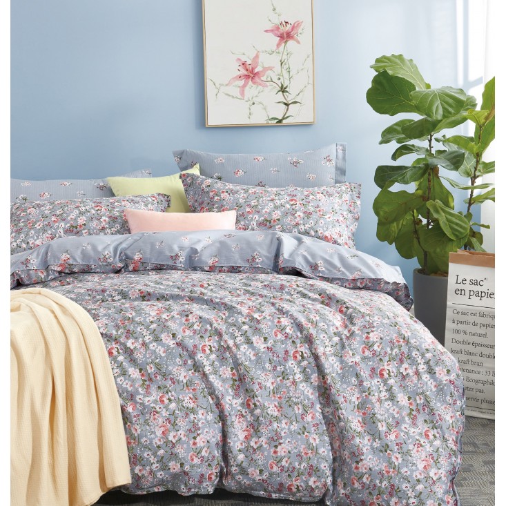 Постельное белье сатин TS01-X118 1/5 спальное Tango