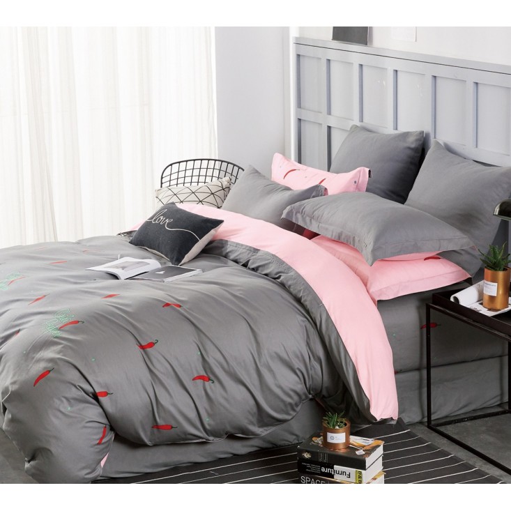 Постельное белье сатин TS01-X84 1/5 спальное Tango