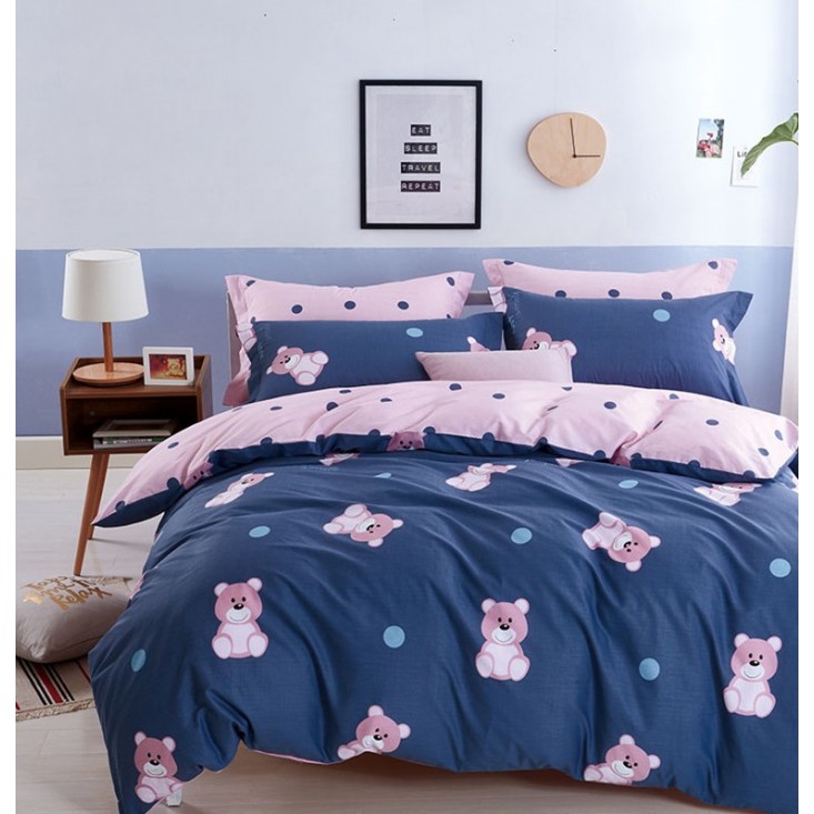 Постельное белье сатин TS01-X122 1/5 спальное Tango