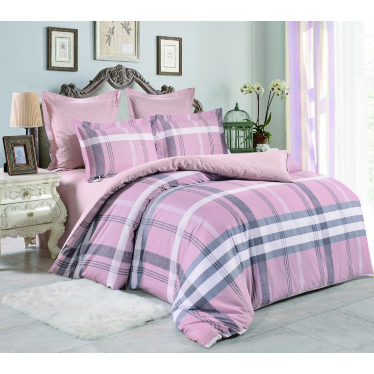 Постельное белье 2 спальное сатин Valtery C-348