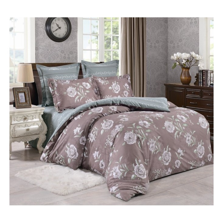 Постельное белье семейное сатин Valtery C-351