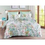 Постельное белье семейное Люкс мако-сатин Asabella Летний цвет