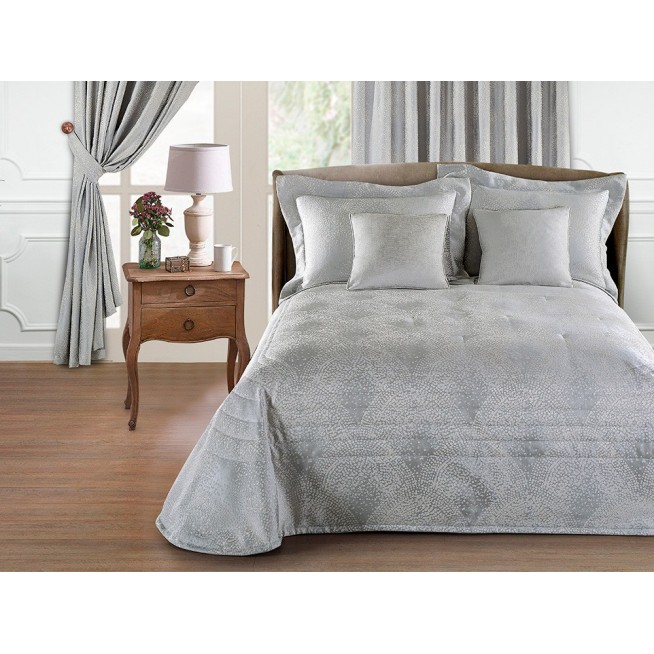 Комплект штор жаккард 270х275 с подхватами Asabella Воздушные пузырьки