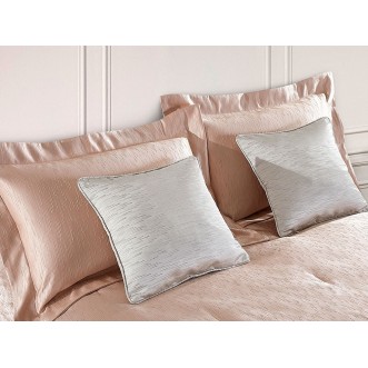 Комплект штор жаккард 270х275 с подхватами Asabella Розовый кварц