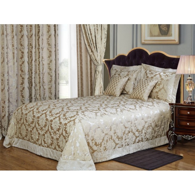 Покрывало Жаккард 240х260 с наволочками Asabella Мадрид