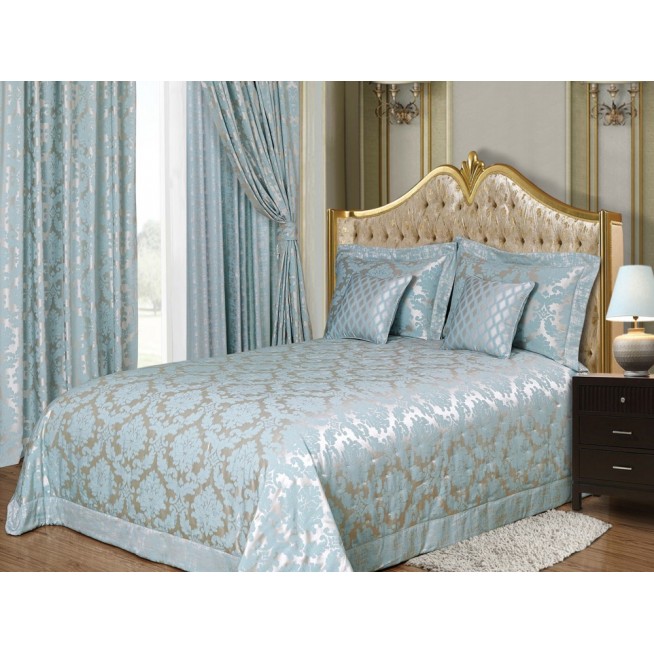 Покрывало Жаккард 240х260 с наволочками Asabella Морские просторы