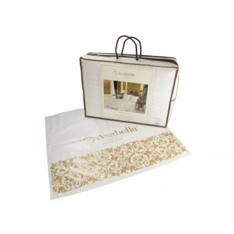 Покрывало Жаккард 260х260 с наволочками Asabella Фисташка фото 