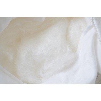 Одеяло шелковое евро макст 220х240 всесезонное KingSilk Elisabette Элит персиковое E-220-1,5-Per наполнитель