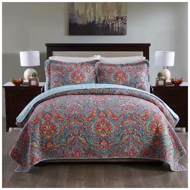 Покрывало хлопок Пэчворк 230х250 Tango PW888-18