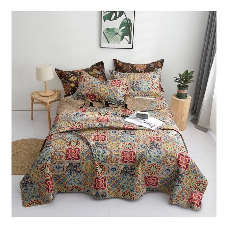 Покрывало хлопок Пэчворк 230х250 Tango PW888-49