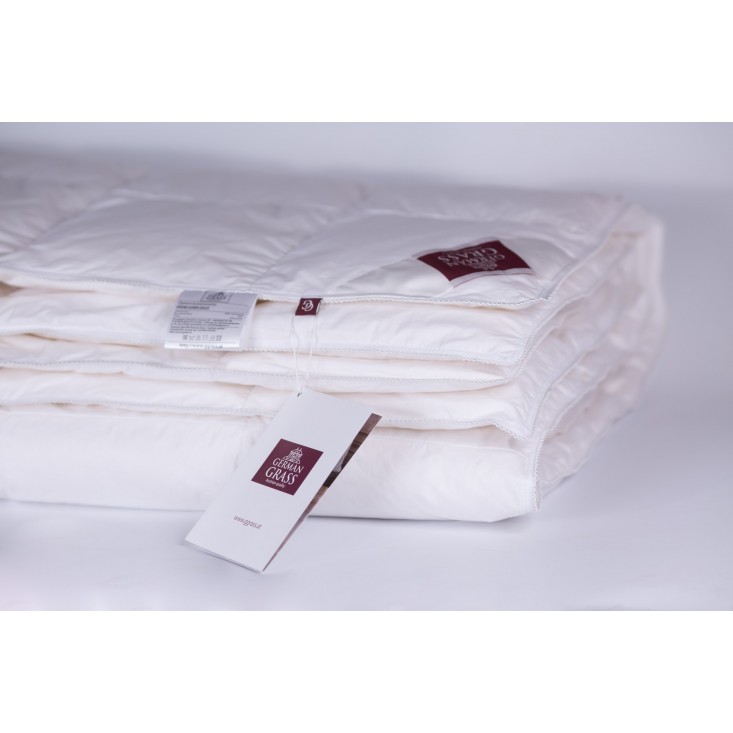 Одеяло теплое евро макси 220х240 Grand Down German Grass