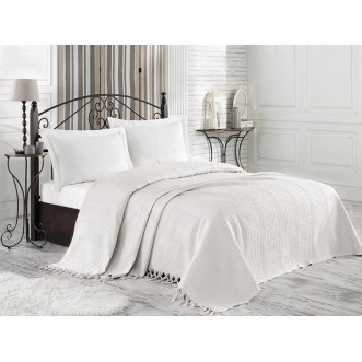 Покрывало хлопок 220х240 IRYA NICE BED SPREAD серое