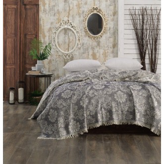 Покрывало хлопок 220х240 IRYA DESIRE PIQUE черное