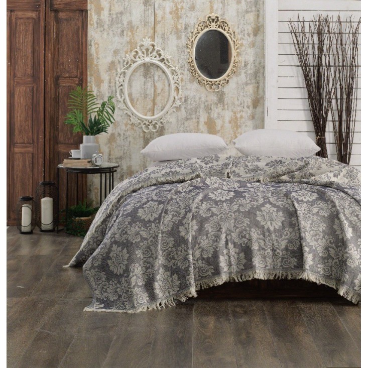 Покрывало хлопок 220х240 IRYA DESIRE PIQUE черное