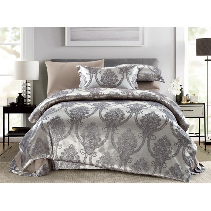 Постельное белье Жаккард евро CJ03-40 Cristelle