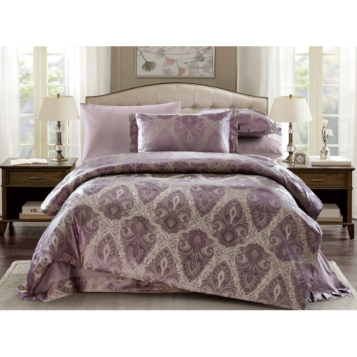 Постельное белье Жаккард евро CJ03-44 Cristelle