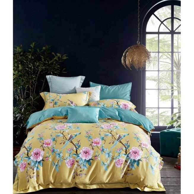 Купить постельное белье египетский хлопок TIS07-195 евро Tango