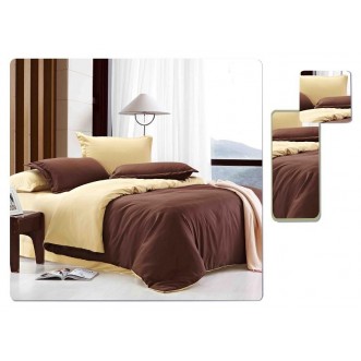 Постельное белье Однотонное семейное MO-06 Valtery
