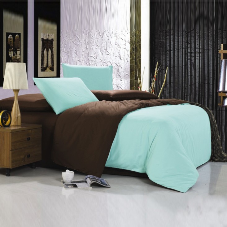 Постельное белье Однотонное семейное MO-15 Valtery фото